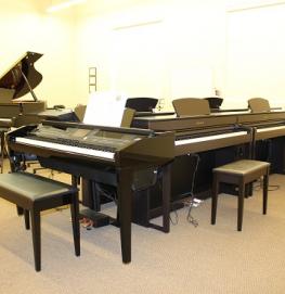 Adult Beginner Group Class in the Clavinova Piano Lab
